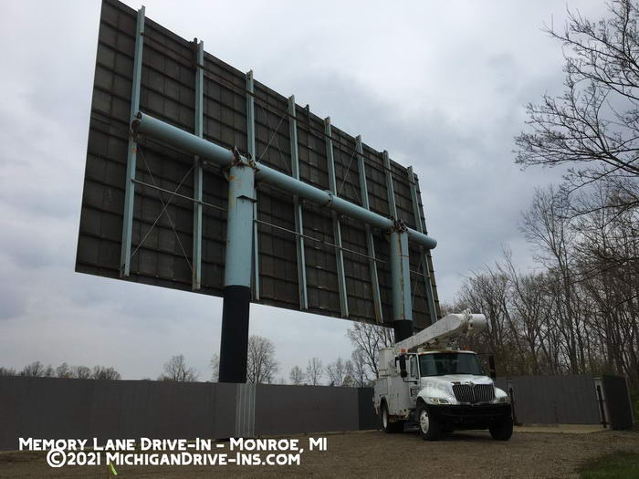 Memory Lane Drive-In Theater - April 24 2021 From Michigan Drive-Ins